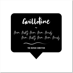 Guillotine Chorus (Black Design) Posters and Art